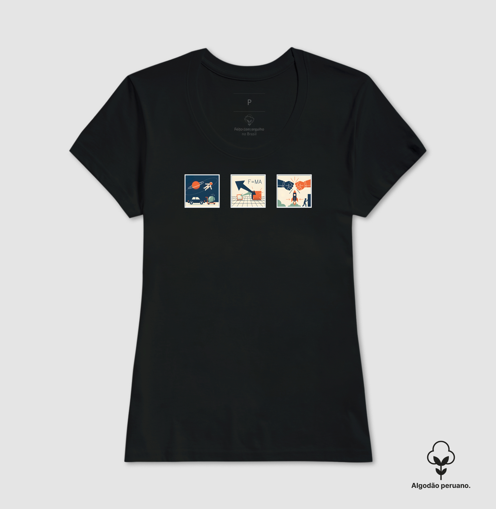 Camiseta - "3 Leis" - Imagem 2
