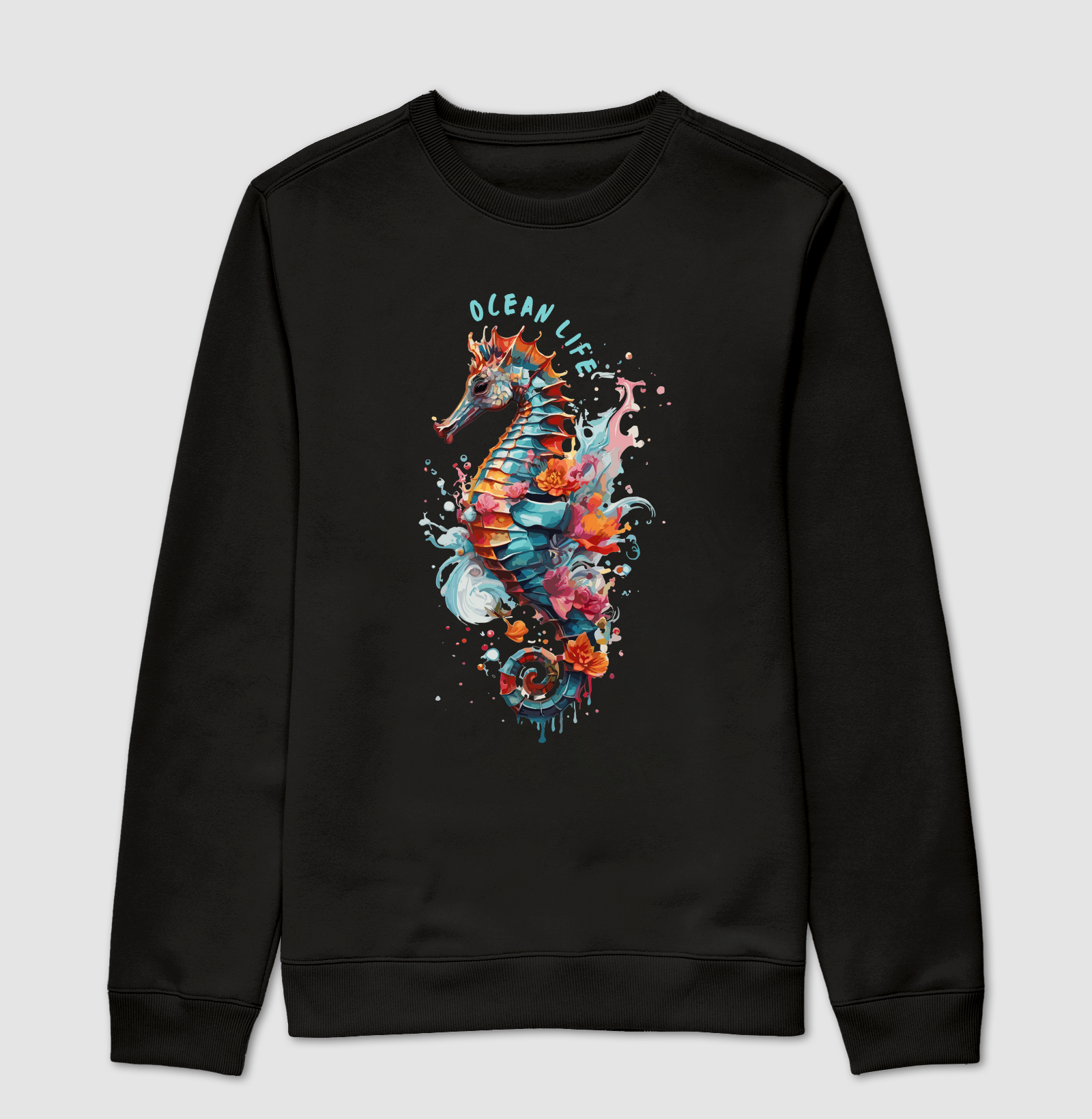 015H | Cavalo Marinho Ocean Life (Vida Oceânica)