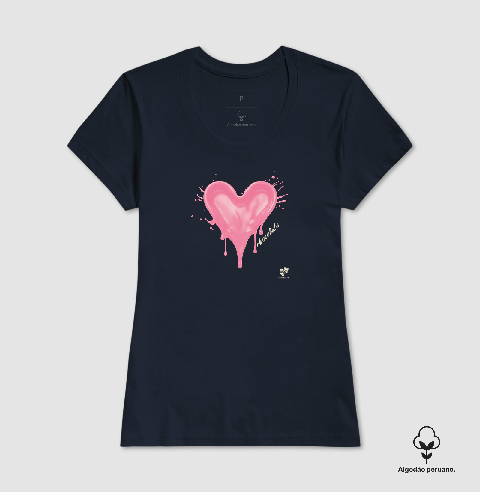 Chocolate Coração rosa - Imagem 3