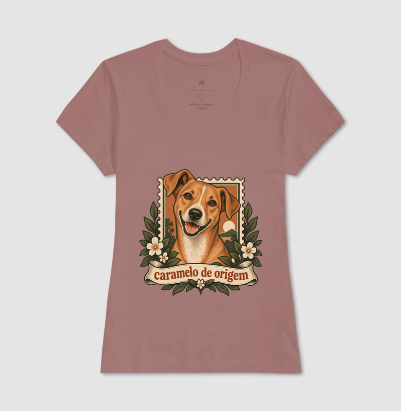 Camiseta Vira-Lata Caramelo "caramelo de origem" | Pelo & Pano - Imagem 17