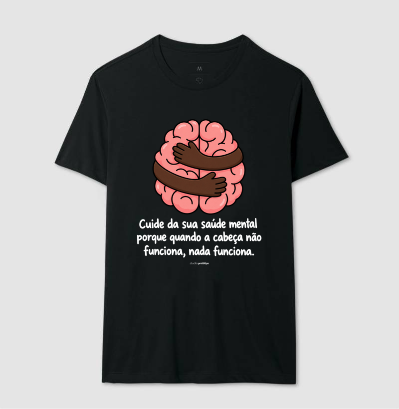 Camiseta Cuide da Sua Saúde Mental - Imagem 2