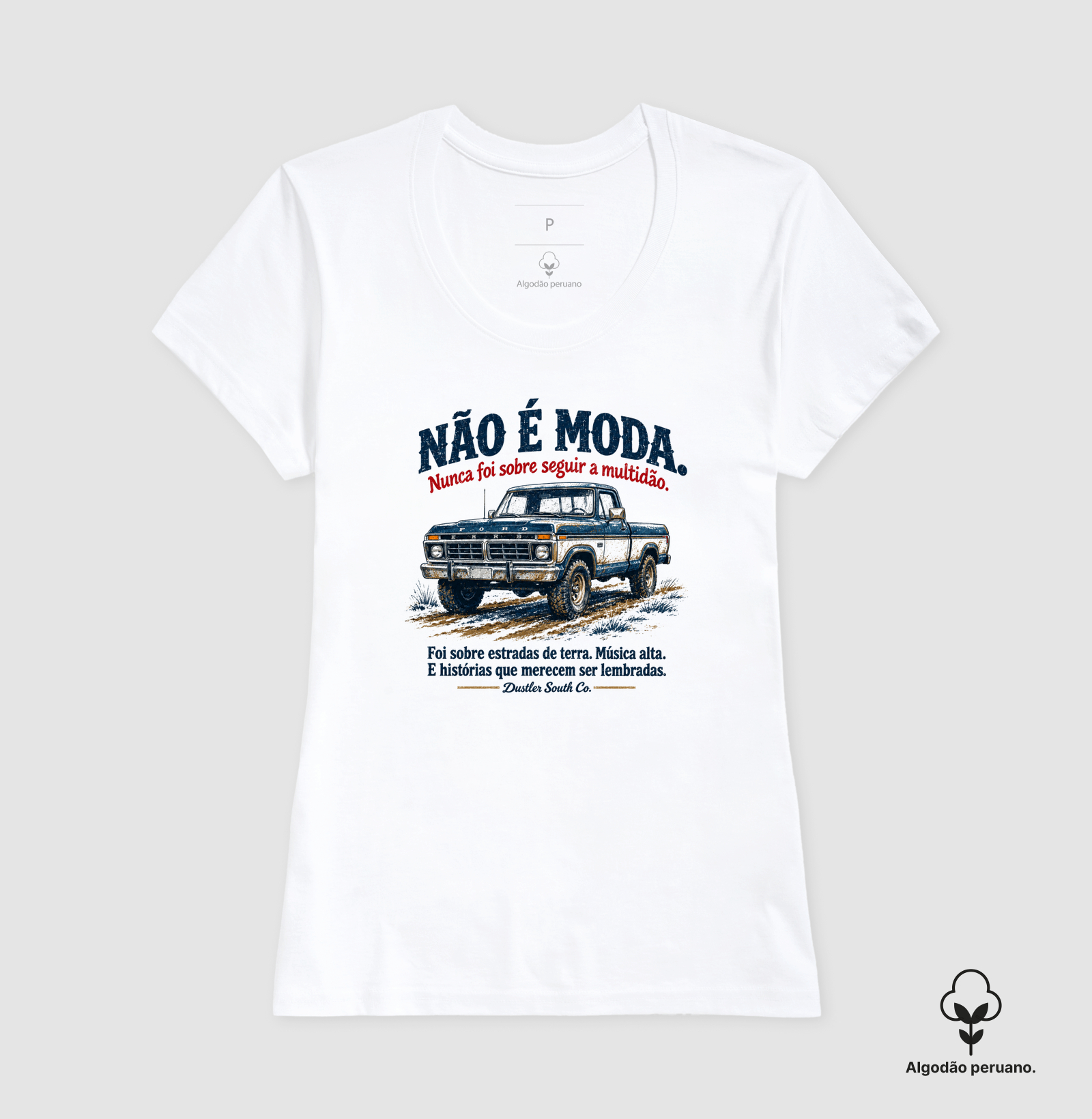 Baby Look Country Não é Moda - Imagem 2