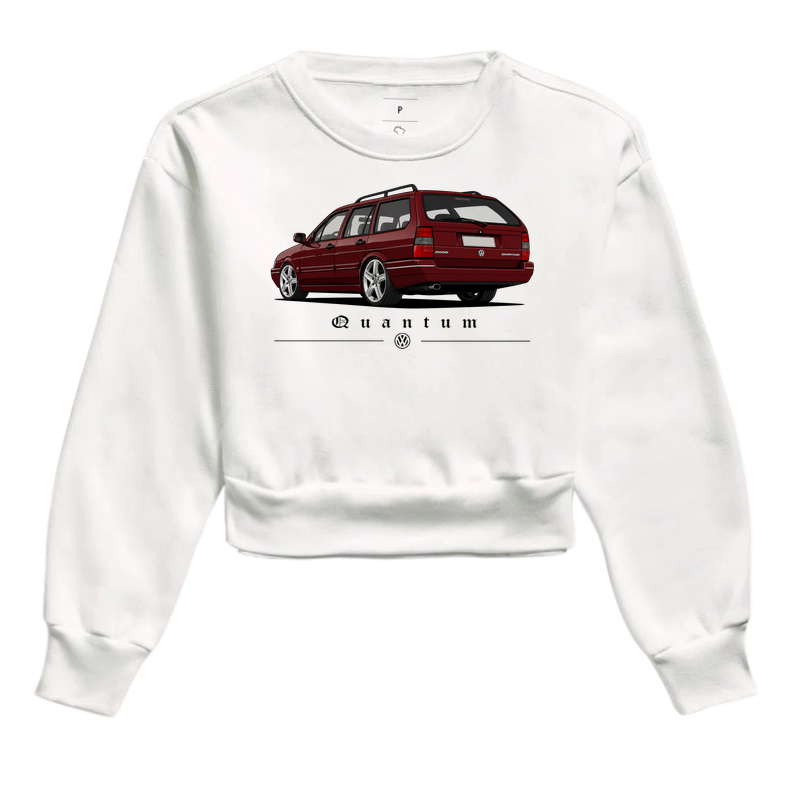 Moletom cropped feminino Santana Quantum - Imagem 6