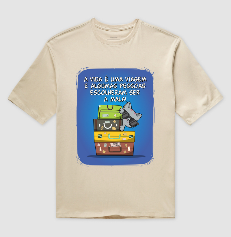 Camiseta Gato Sincero Mala - Imagem 3