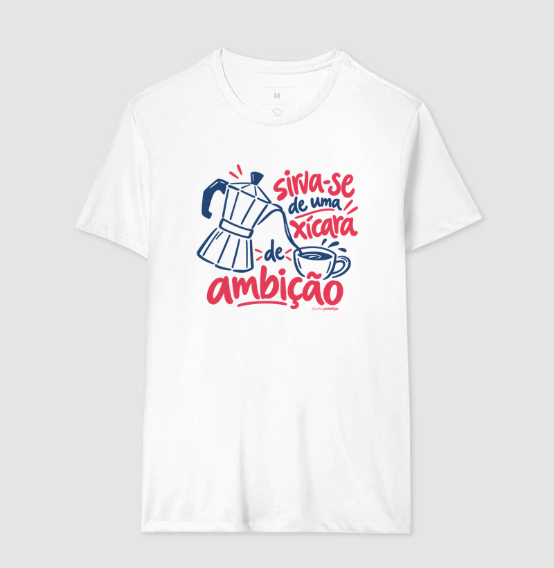 Camiseta Xícara de Ambição - Imagem 2