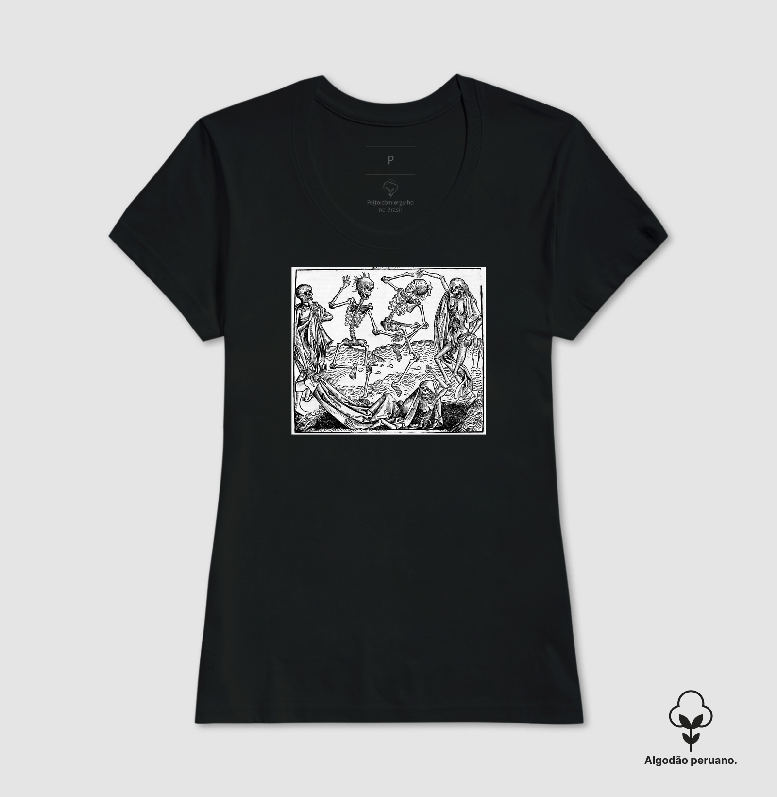 Camiseta Memento Mori II (sem frase) - Imagem 8