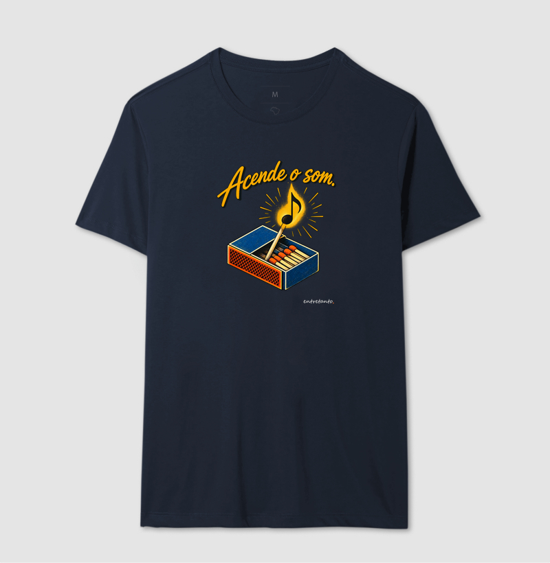 Camiseta Acende o som - Imagem 4
