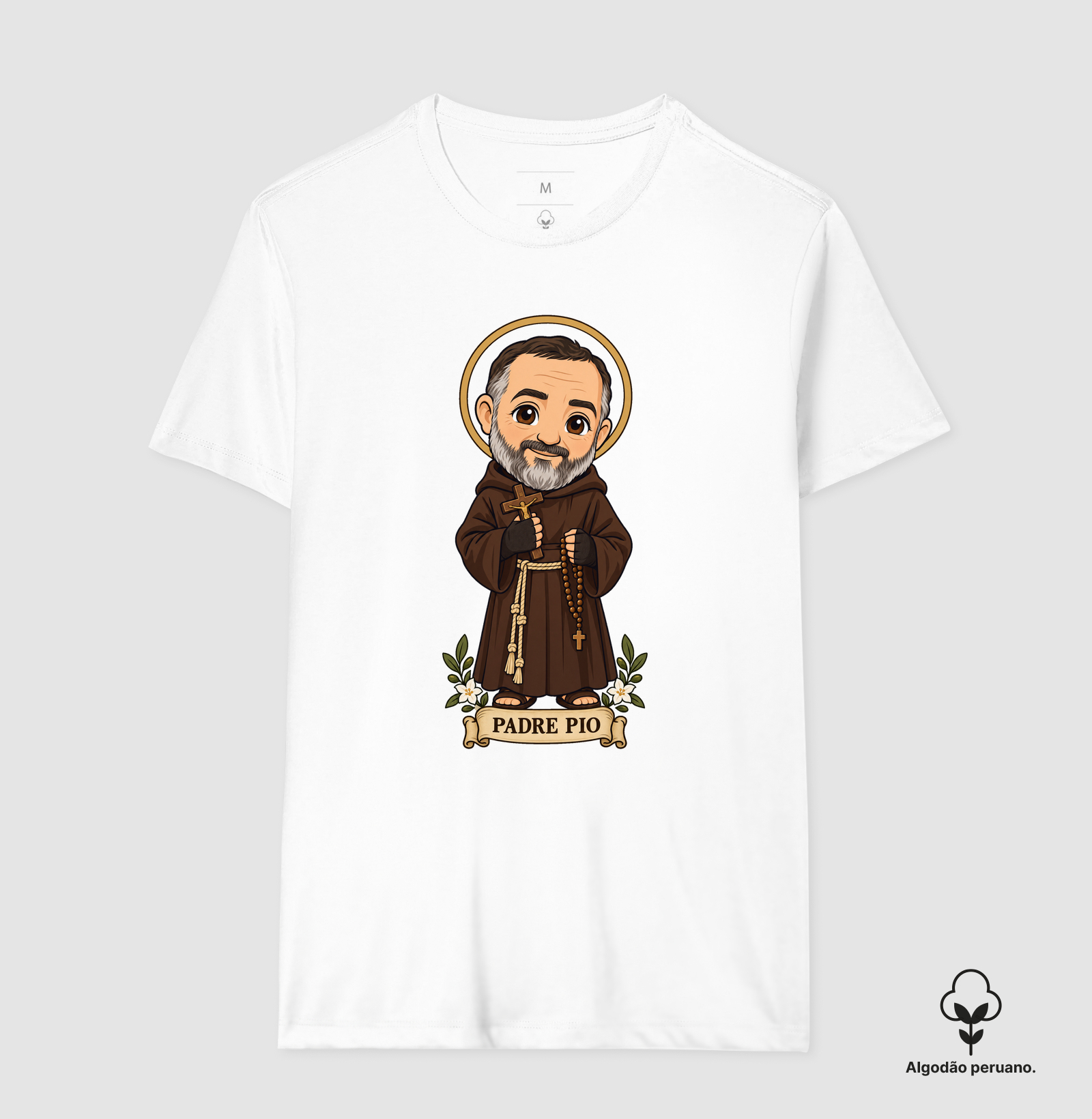 Padre Pio estilo chibi - Imagem 8