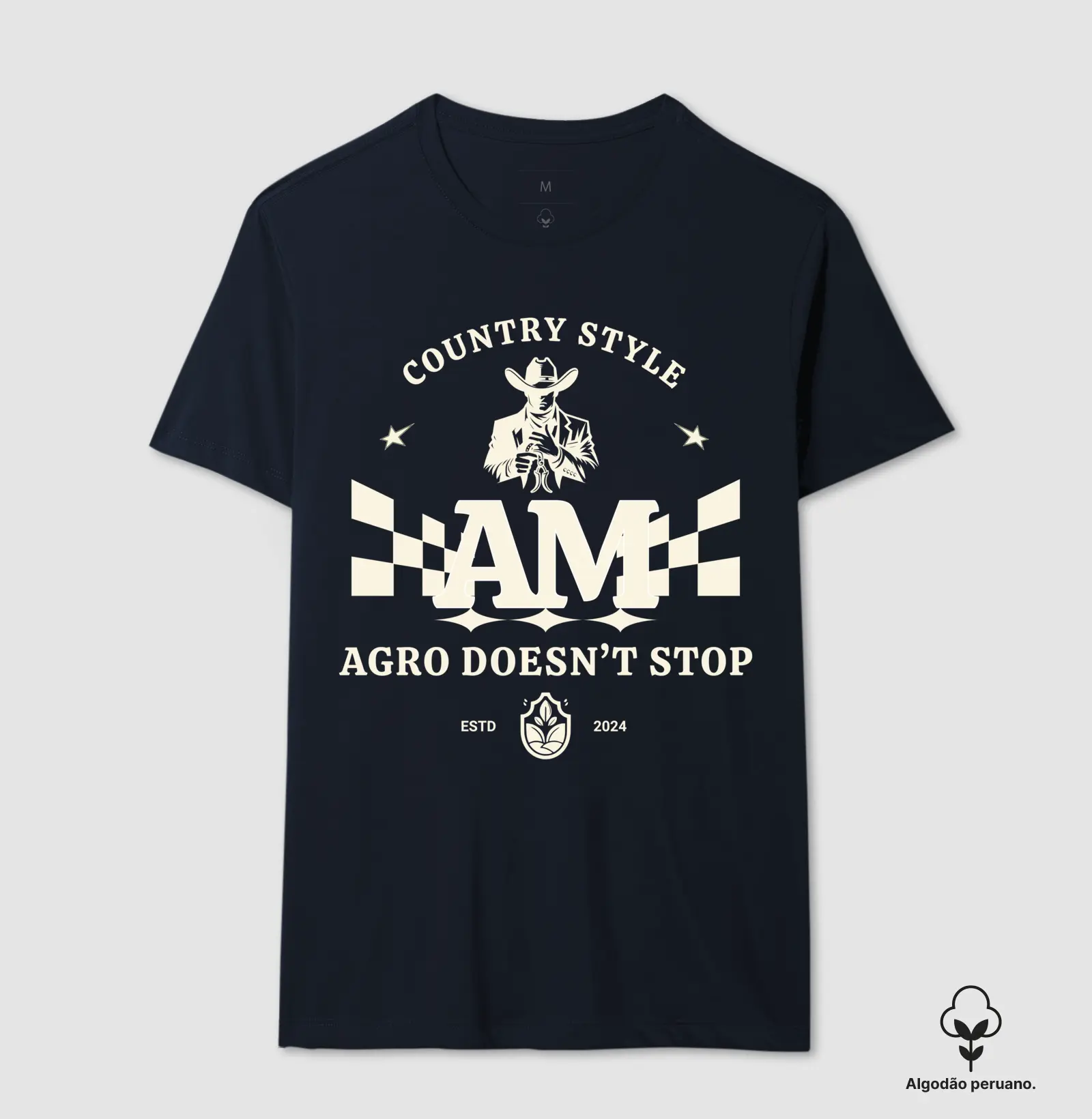 Camiseta Algodão Peruano Agro Mato - Imagem 4