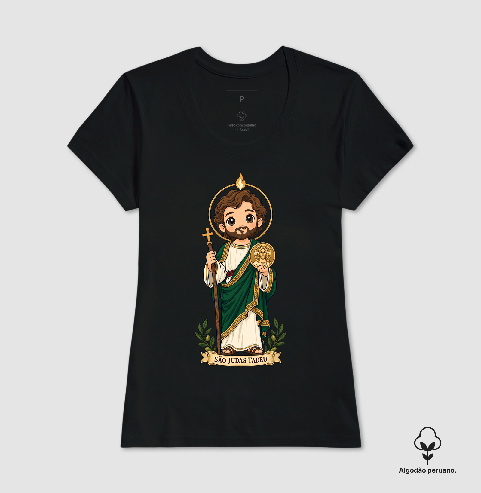 São Judas tadeu estilo chibi - Imagem 7