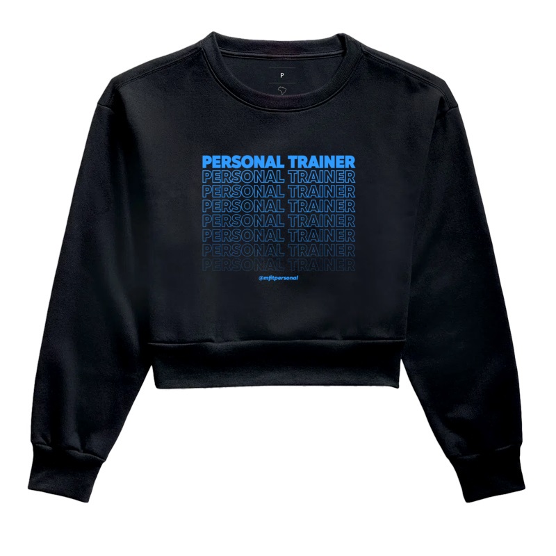 Personal Trainer - Cropped Moletom