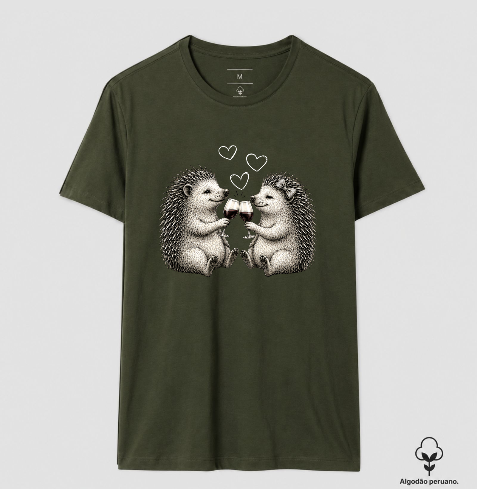 Camiseta Vinho - Brinde Porco Espinho - Imagem 8