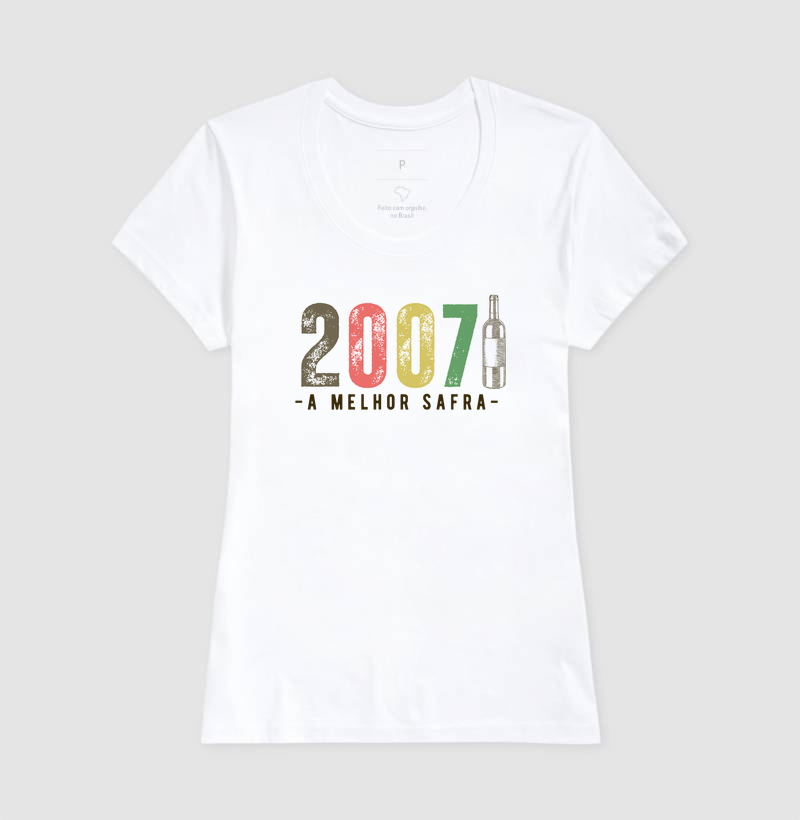 Camiseta Vinho - A Melhor Safra 2007 - Imagem 5