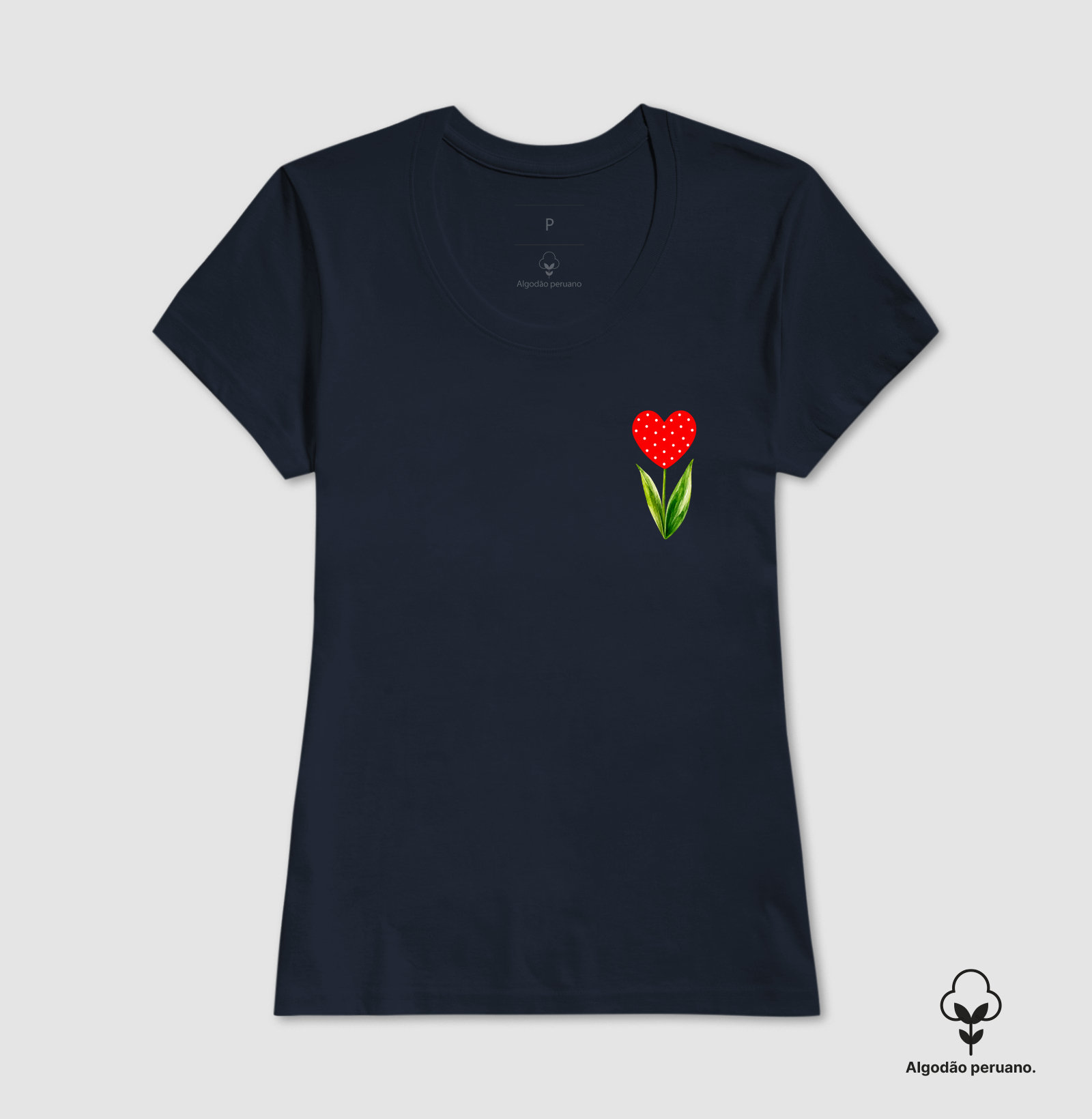 Camiseta Amor que Floresce - Imagem 5