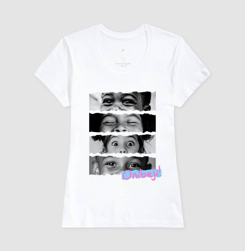 Camiseta - Olhares de Crianças - Imagem 7