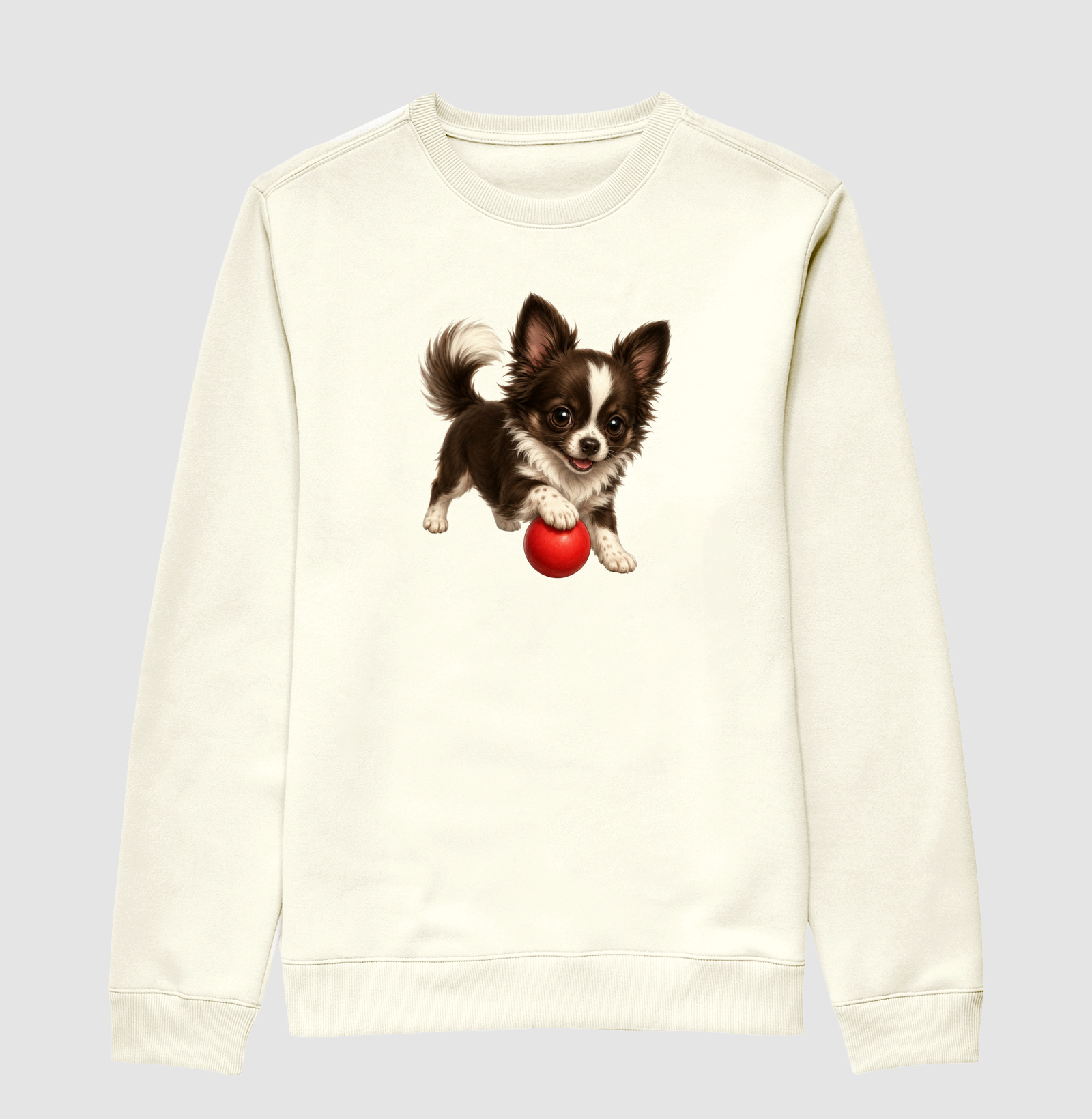 Chihuahua Pelo Longo Marrom - Desenho Animado - Imagem 2