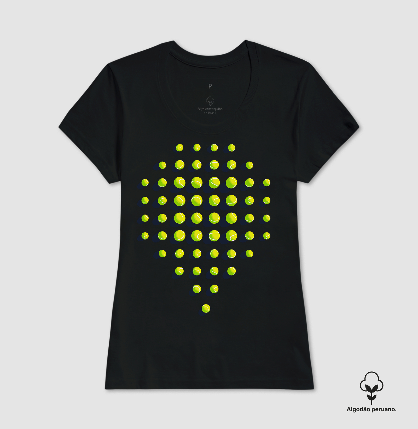 Camiseta Padel Raquete de Bolinhas - Imagem 6
