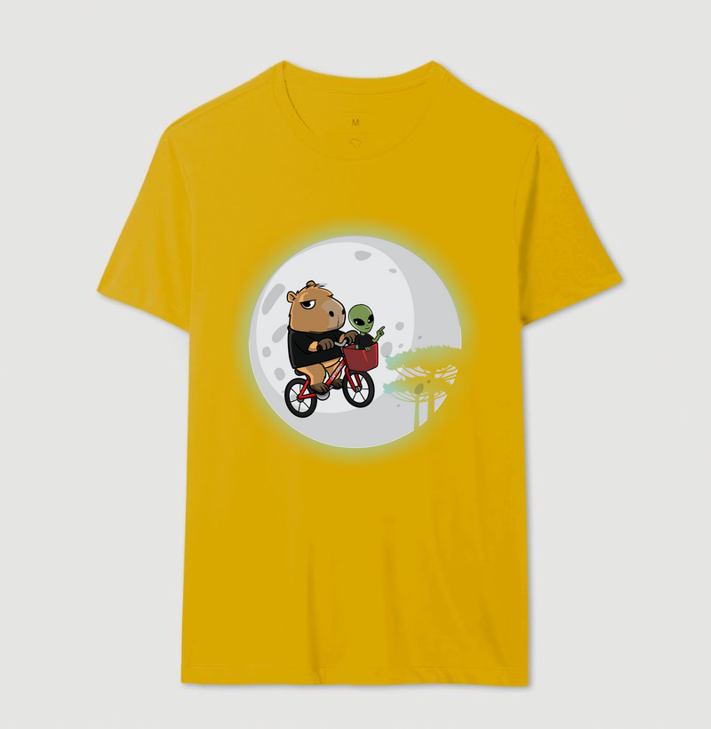 Camiseta Capivara Extraterrestre retro - Imagem 10