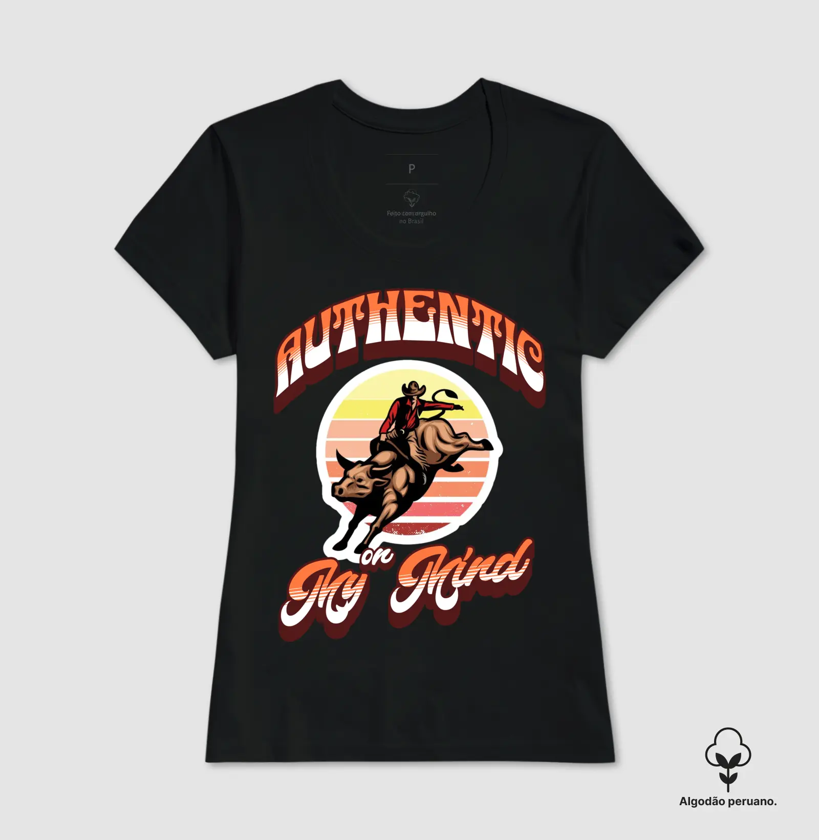 Camiseta Algodão Peruano Authentic - Imagem 2
