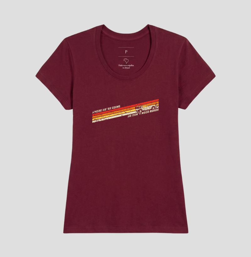 Camiseta We don't Need Vintage Roads - Imagem 9