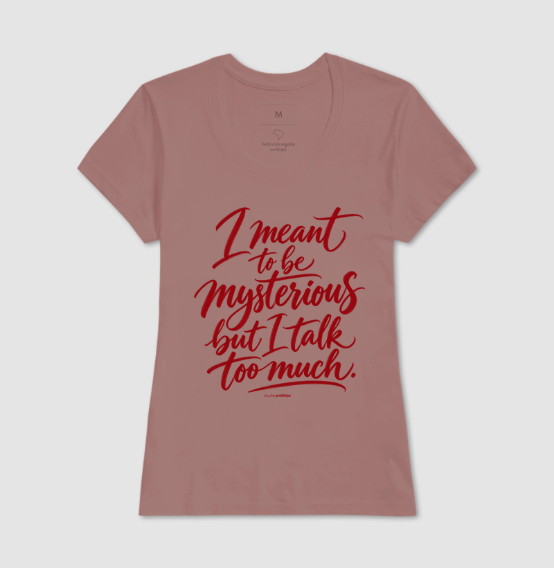Camiseta Meant to Be Mysterious - Imagem 11