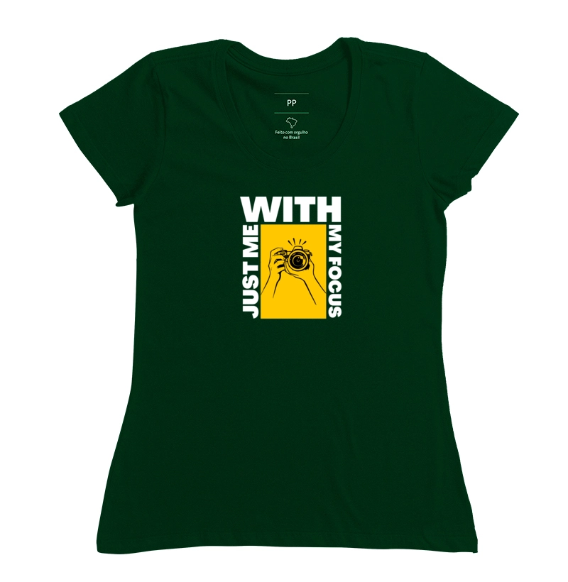 Camiseta Just Me with My focus - Imagem 10