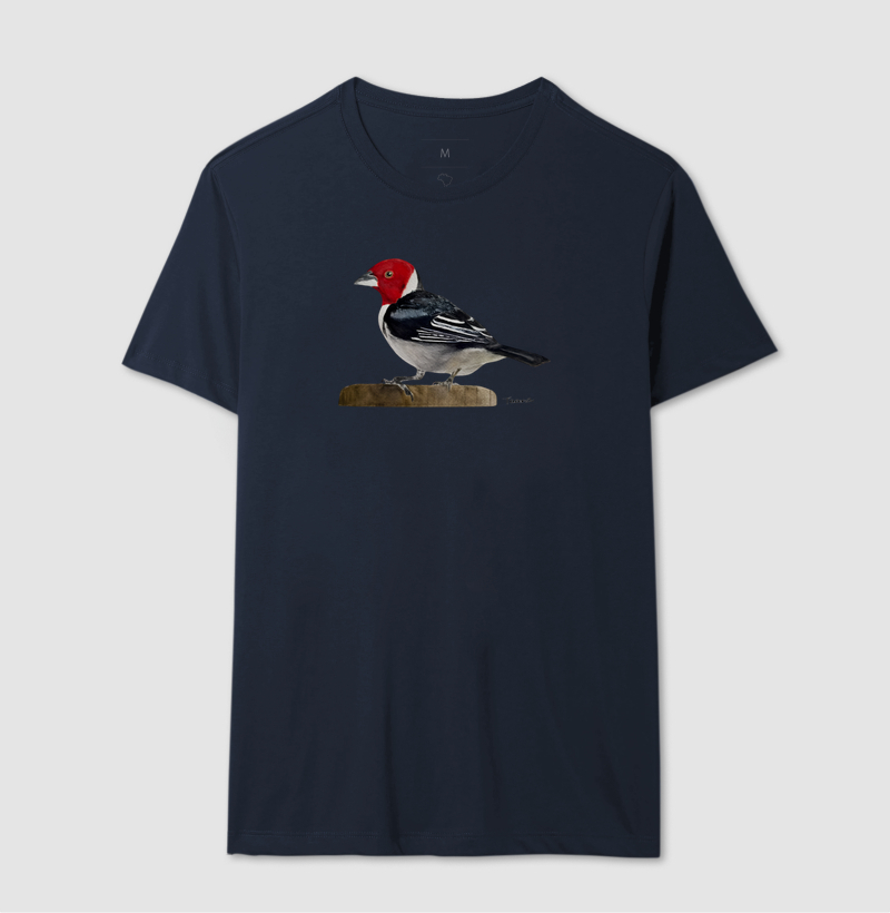 Camiseta Cardeal-do-Nordeste – Aves do Brasil - Imagem 9