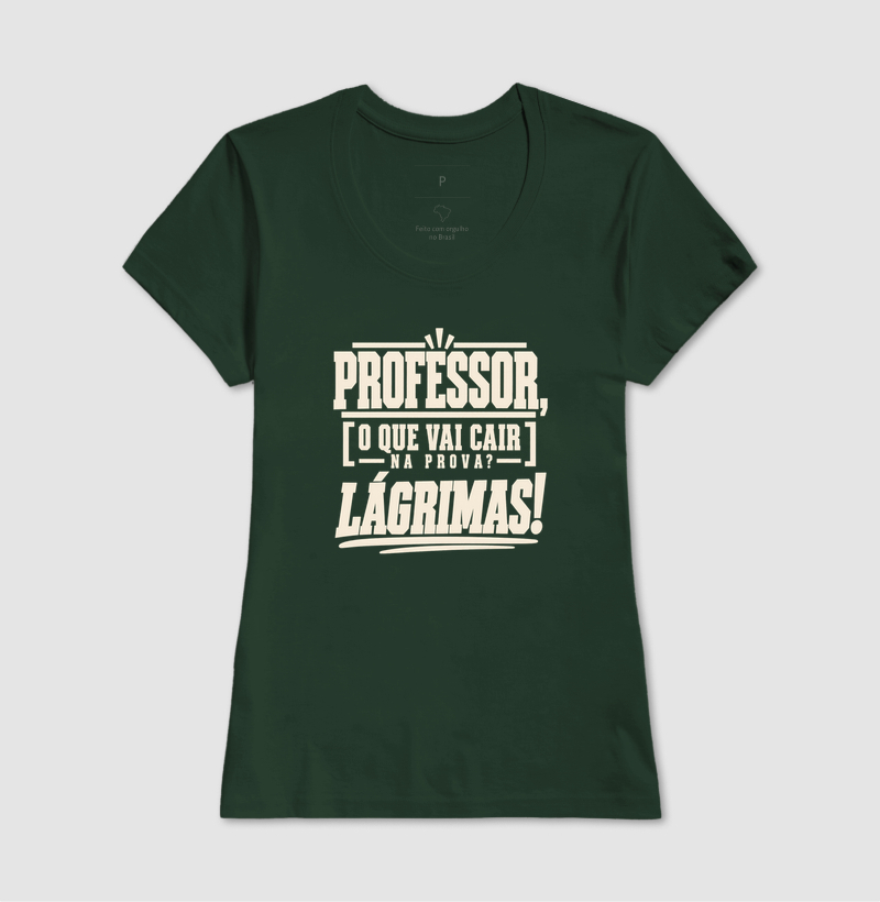 Camiseta Masculina Algodão O Que Vai Cair Na Prova - Imagem 13