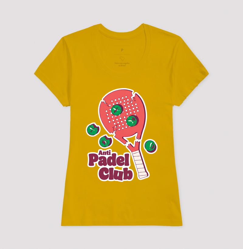 Camiseta Anti Padel Club Raquete Quebrada - Imagem 15