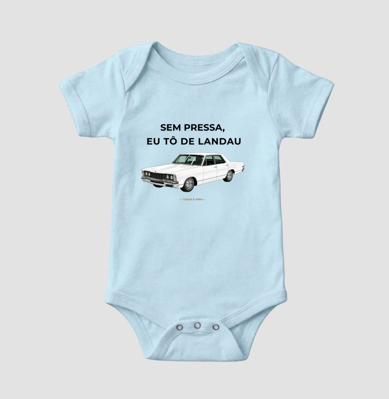 Sem pressa, eu tô de Landau - branco - Imagem 4