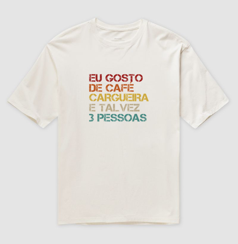 Camiseta Oversized Alma Outdoor | Café, Cargueira & Pouca Gente - Imagem 4