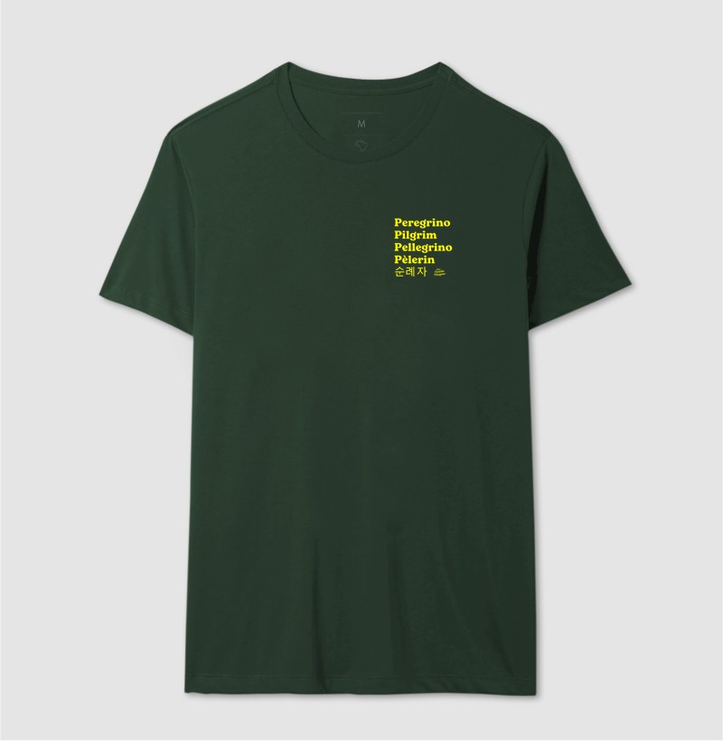 Camiseta Peregrina Multilíngue | Versão Bolso - Imagem 12