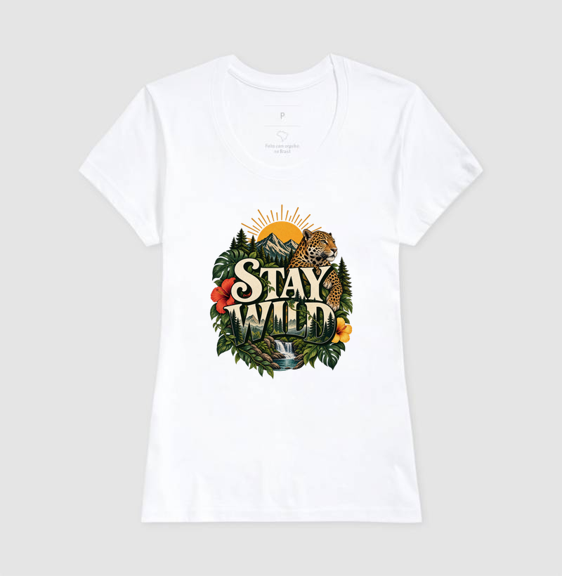 Camiseta - Stay Wild - Imagem 5