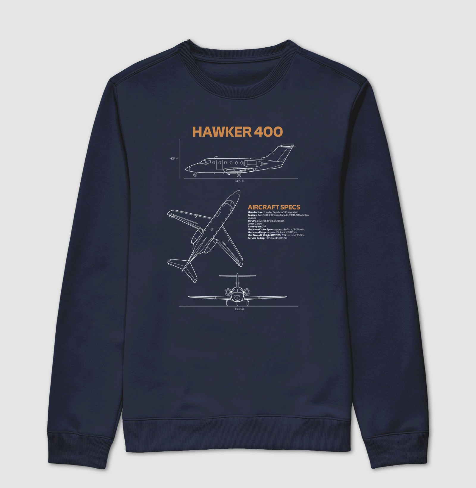 Hawker 400 | Blueprint - Imagem 5