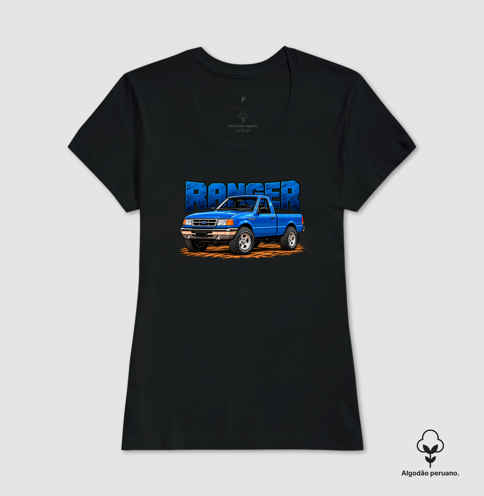 Camiseta em algodão peruano Ranger - Imagem 6