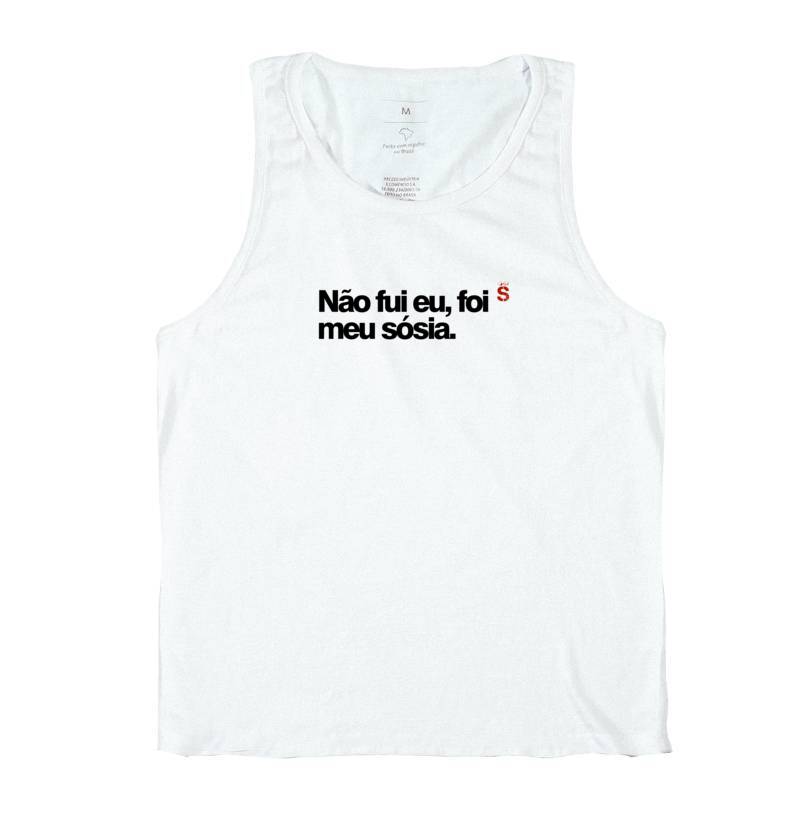 Não fui eu, foi meu sósia.