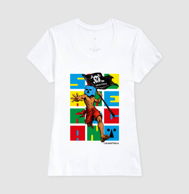 CAMISETA - PIRATARIA - Imagem 5