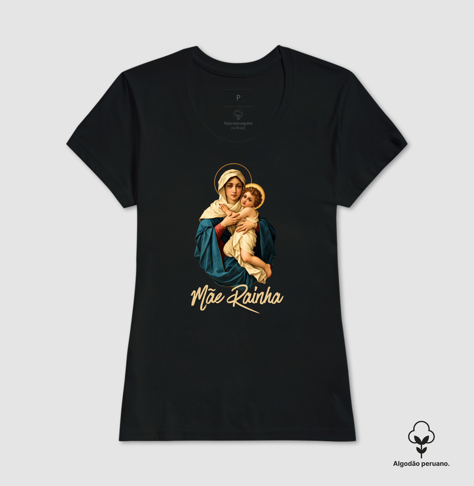 Camiseta Católica Mãe Rainha de Schoenstatt - Imagem 7
