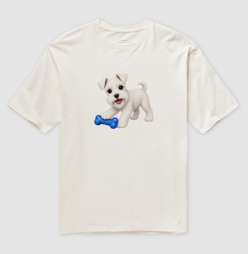 Schnauzer Branco - Desenho Animado - Imagem 4