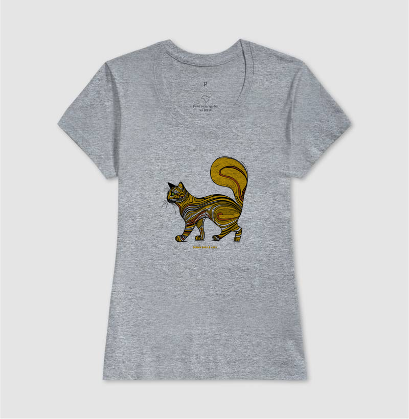 Gato amarelo com rabo grande - Imagem 10