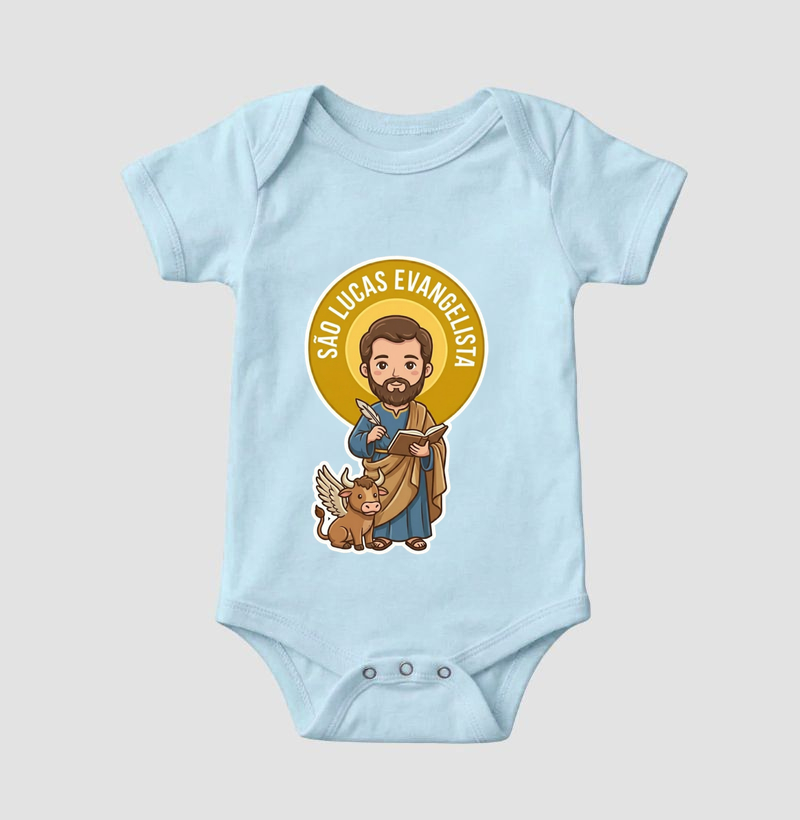 São Lucas Evangelista - Santinhos do Berço - Imagem 4