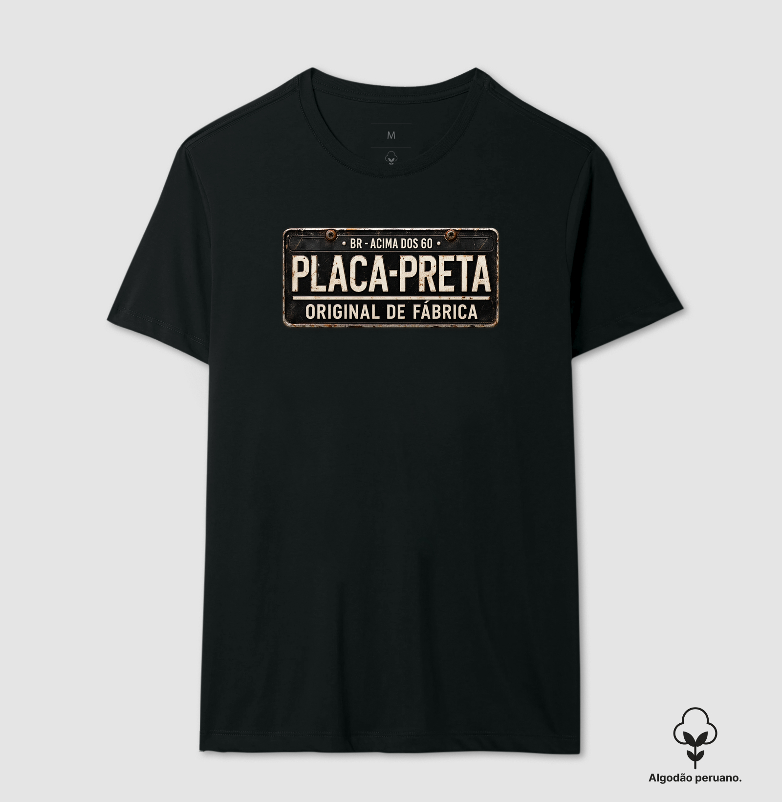 BR ACIMA DOS 60- PLACA-PRETA - ORIGINAL DE FÁBRICA - Imagem 3