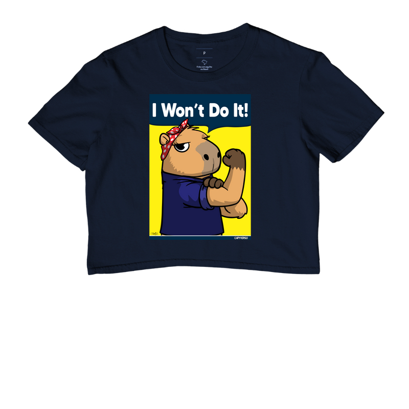 Camiseta Capivara I won’t do it! - Imagem 4