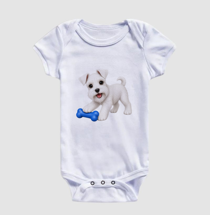 Schnauzer Branco - Desenho Animado - Imagem 3