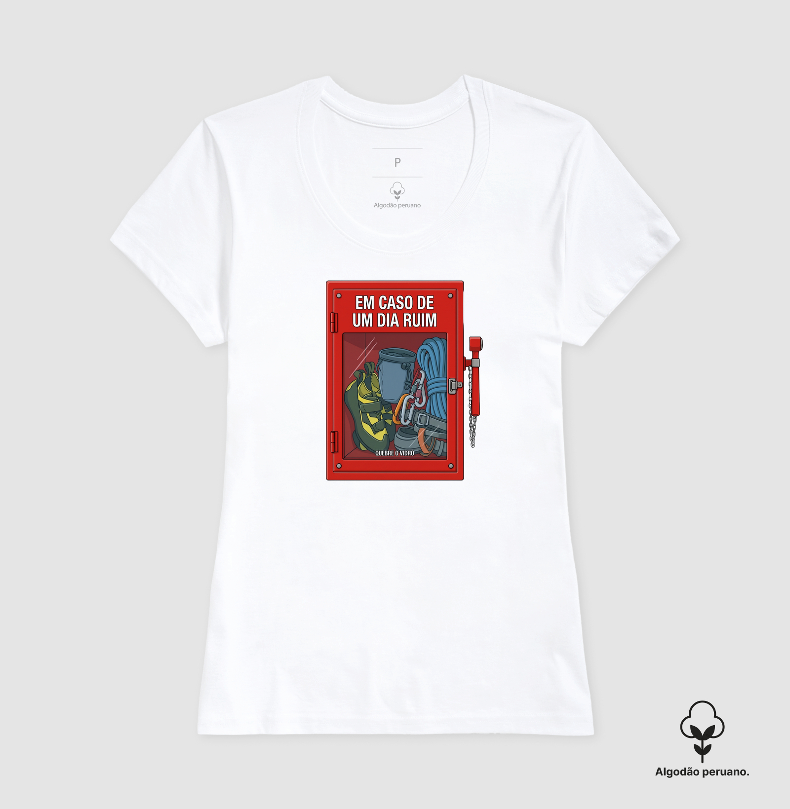 Camiseta Falésia & Magnésio | Em Caso de Dia Ruim - Imagem 2