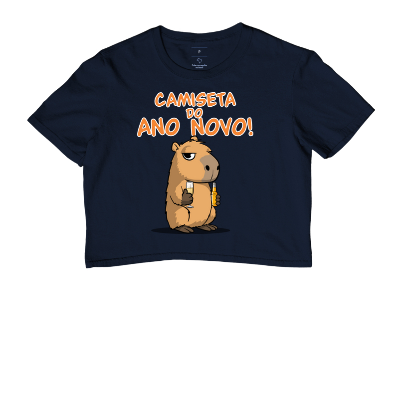 Camiseta Capivara Ano Novo - Imagem 4