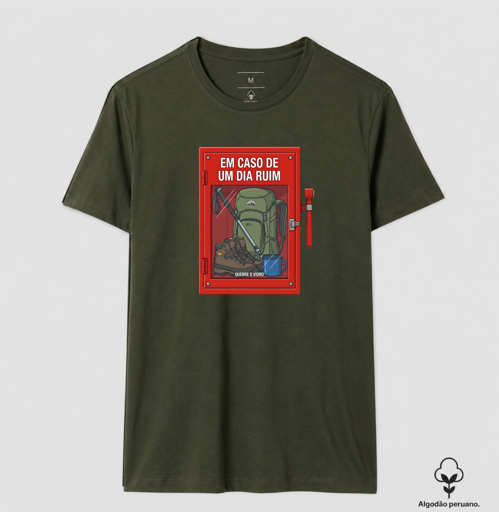 Camiseta Alma Outdoor | Em Caso de Dia Ruim Trilha - Imagem 9