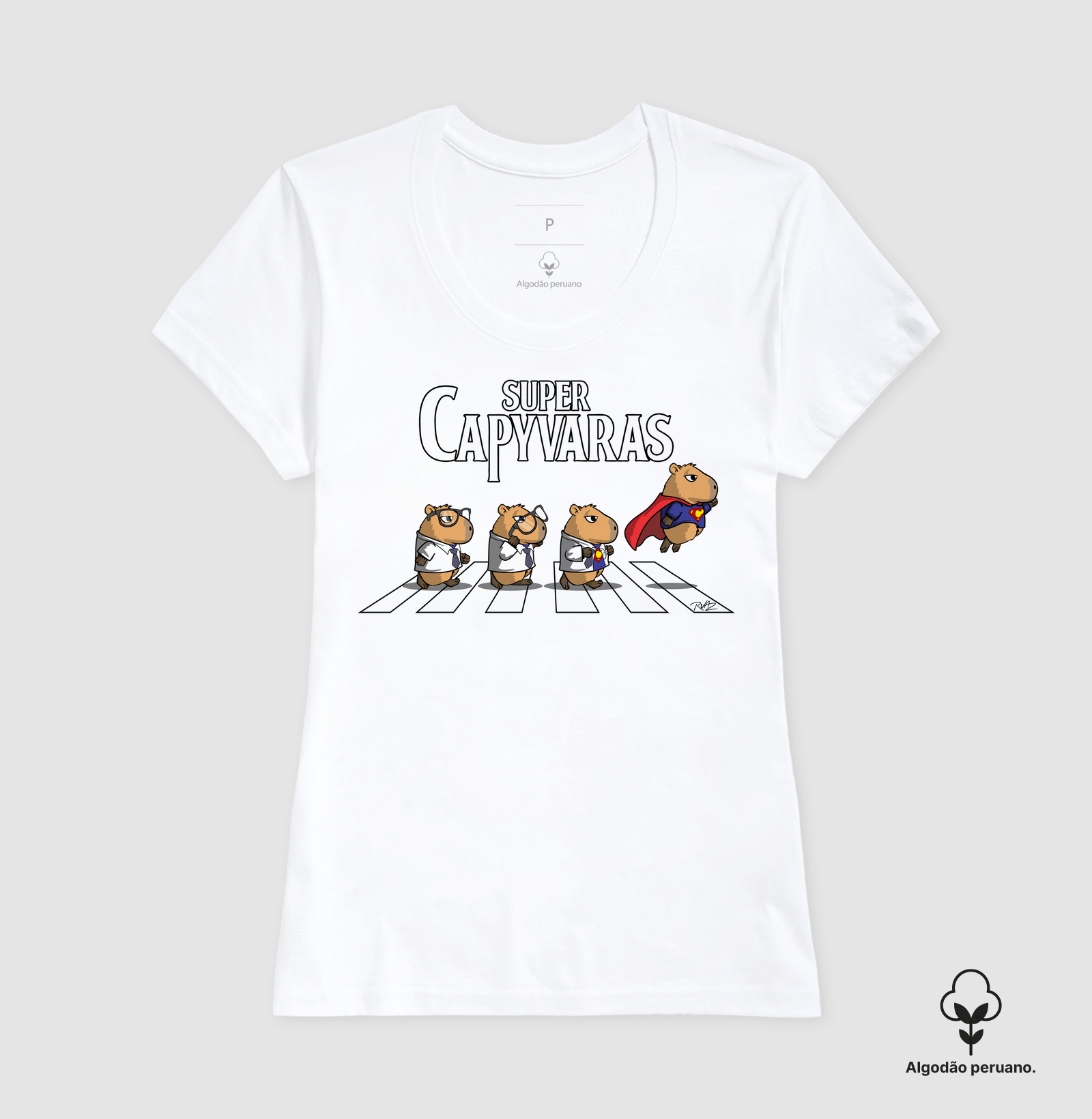Camiseta Super Capyvaras - Imagem 6