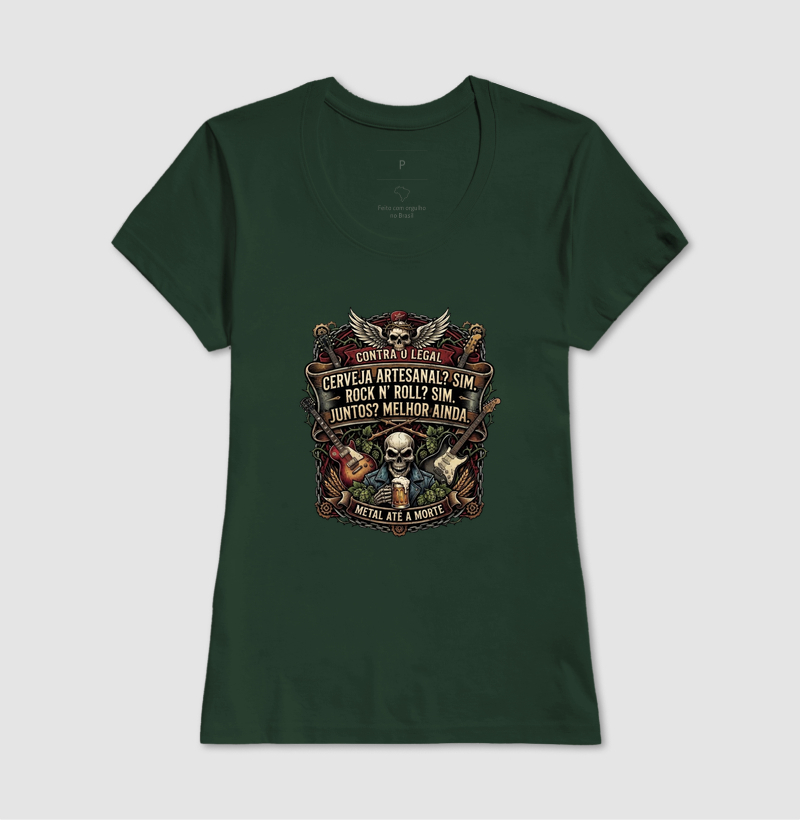 Camiseta Metal até a morte - Imagem 13