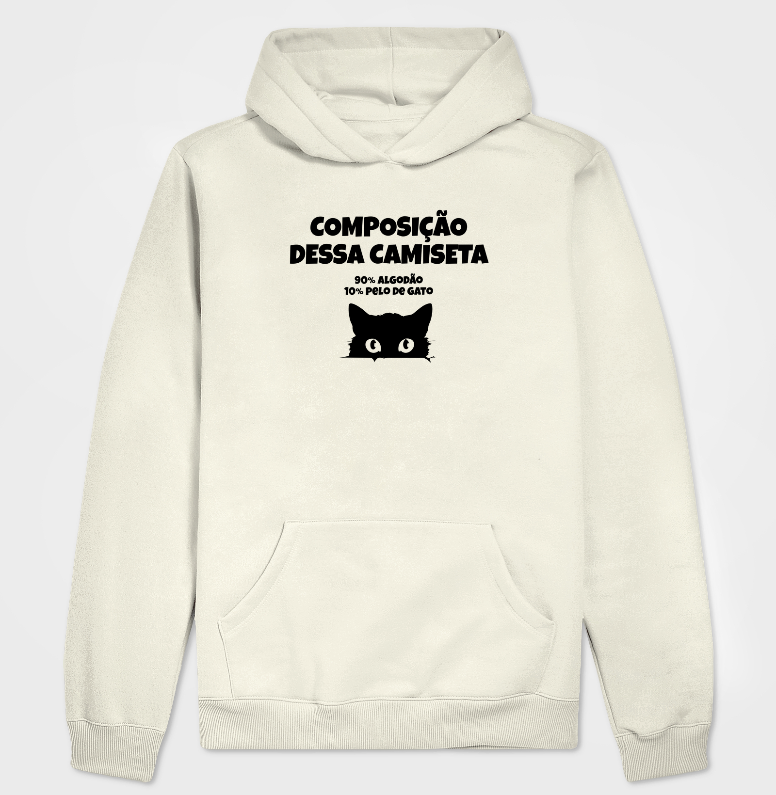 Composição dessa camiseta: 90% algodão 10% pelo de gato - Imagem 3